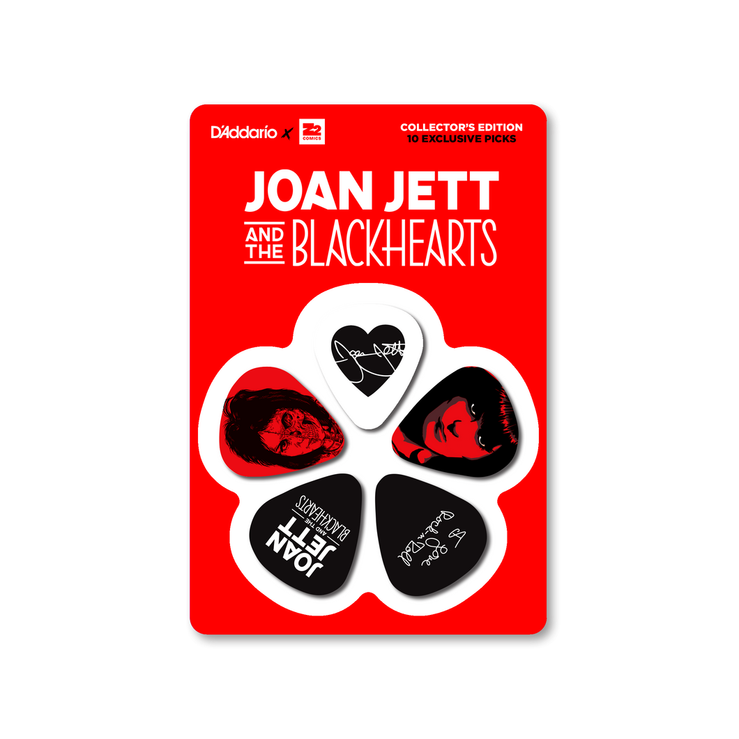 Joan Jett - D’Addario Daisy pick pack